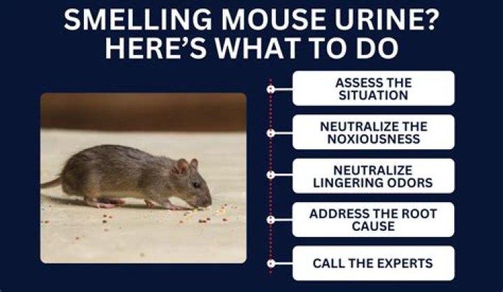 What kills the smell of mouse pee?