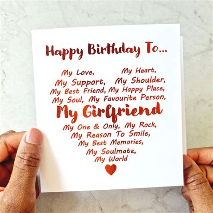 What should I do for my girlfriend on her birthday?