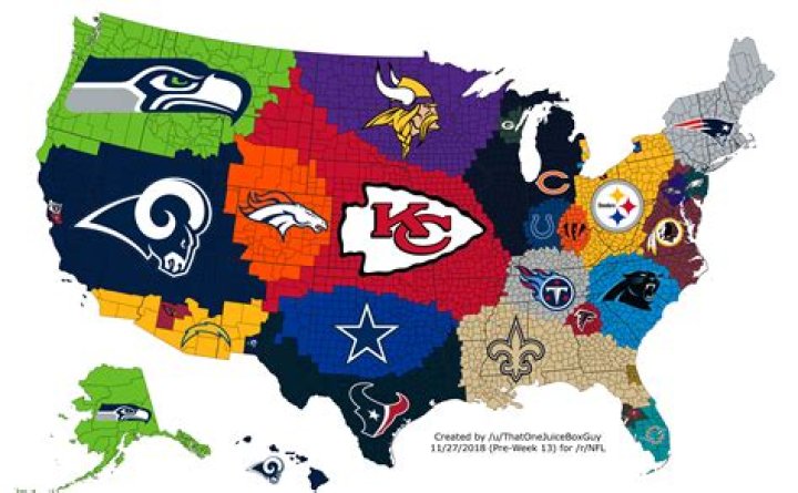 What state has the most NFL teams?
