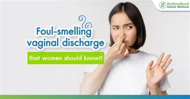 What STD causes foul smelling discharge?