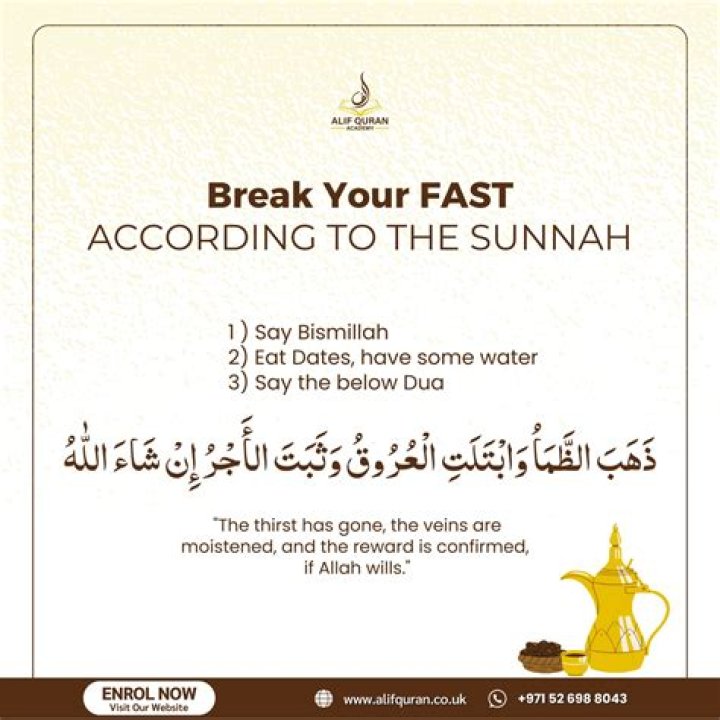 What to do when you accidentally break your fast Islam?