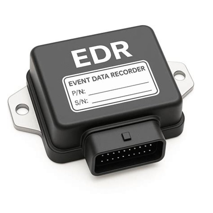 What triggers an event data recorder?