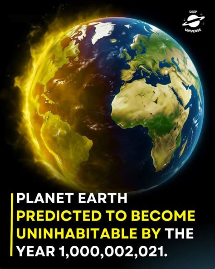 What year will Earth be uninhabitable?
