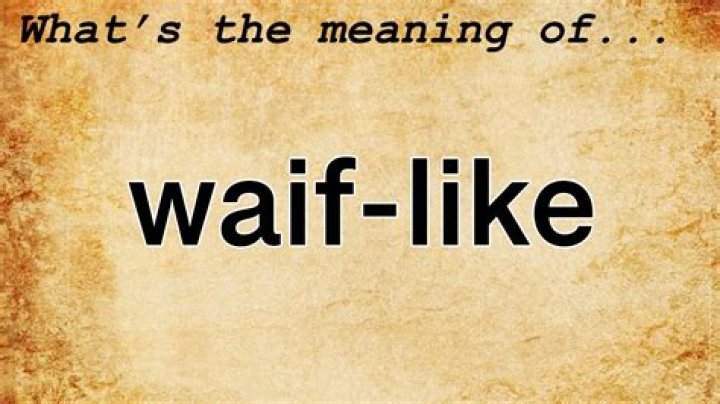 Whats the definition of waiflike?