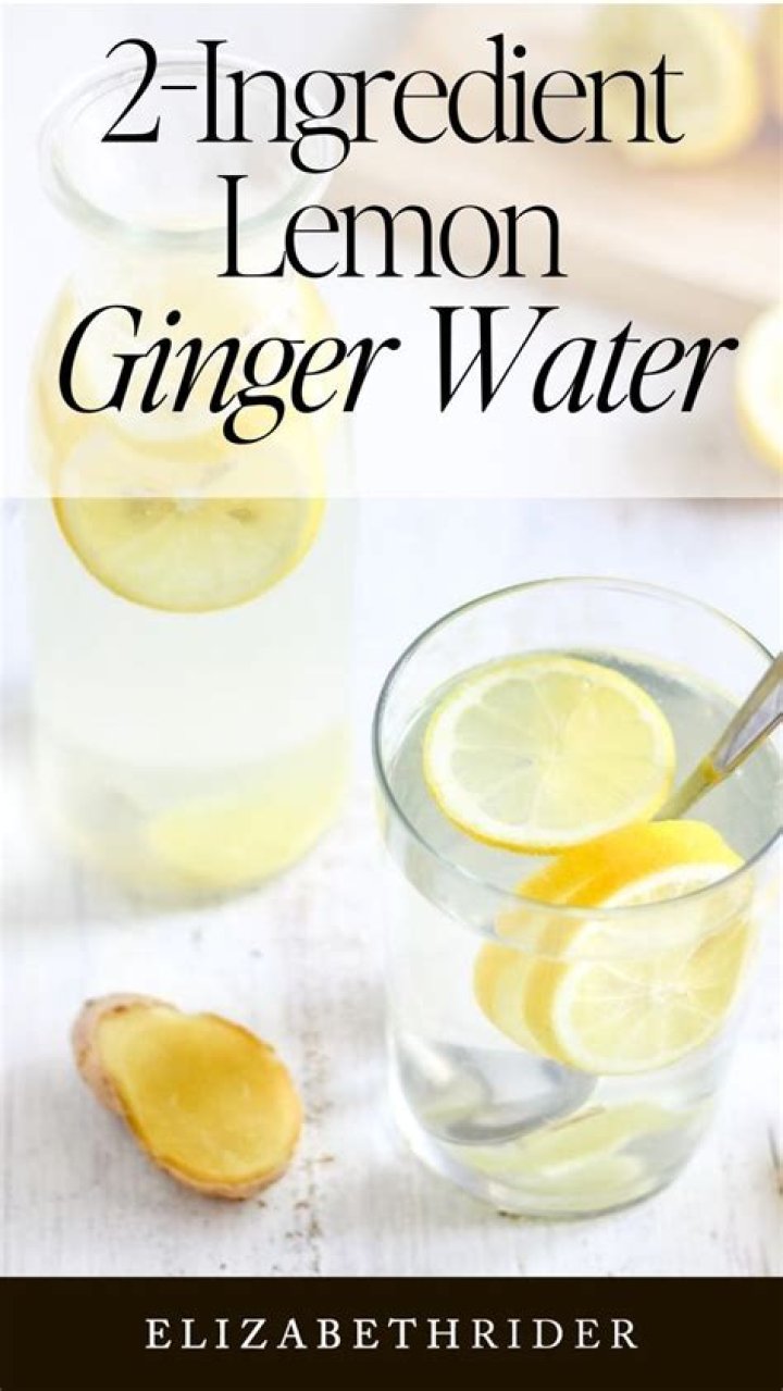 When is the best time to drink ginger and lemon water?