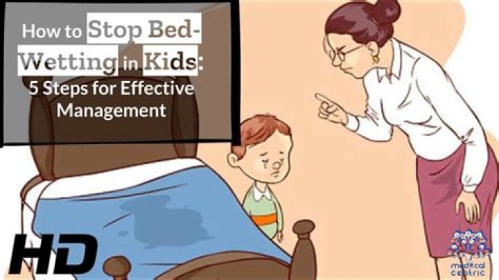 When should I be concerned about bedwetting?