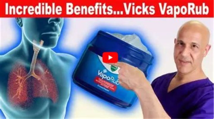 Where do you put Vicks to stop snoring?