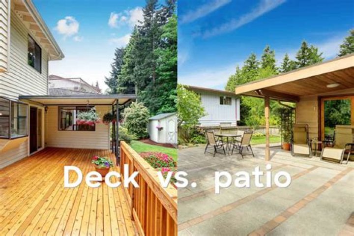 Which is better a deck or patio?