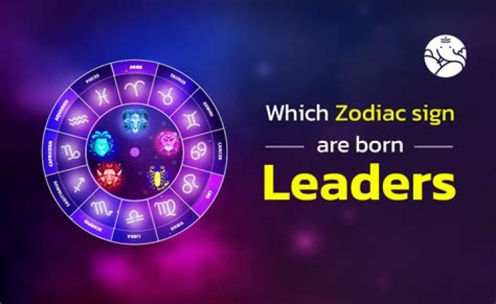Which zodiac signs are born leaders?