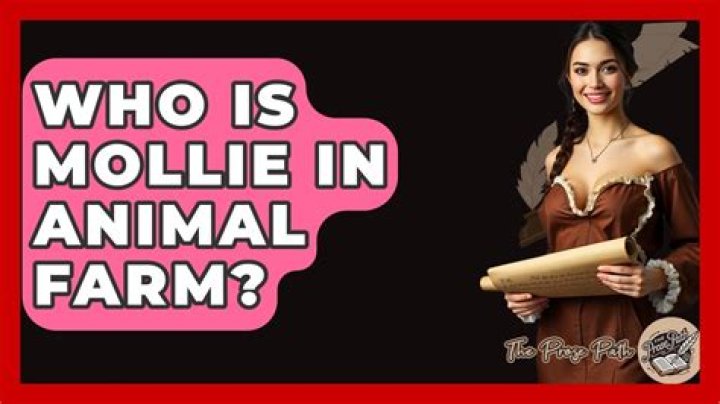 Who does Mollie represent and why does she run away from the farm?