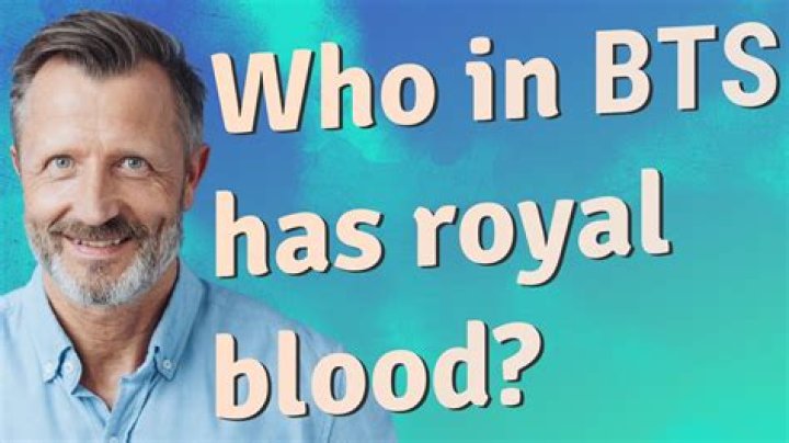 Who in BTS has royal blood?