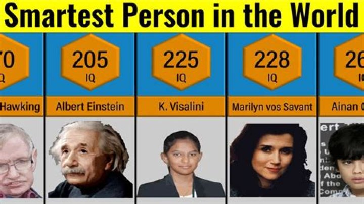 Who is the most intelligent person in Hollywood?