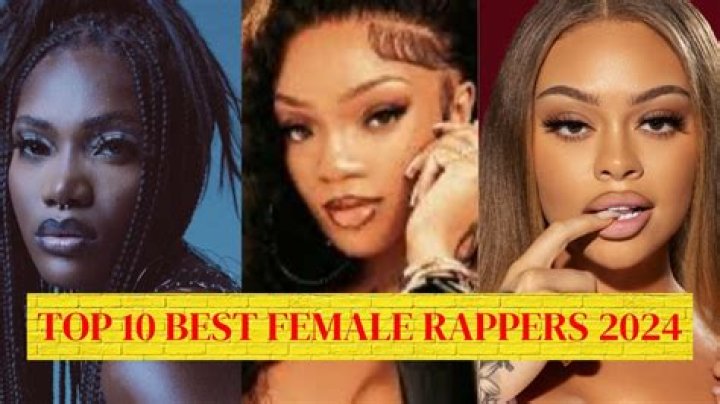 Who is the top female rapper 2022?