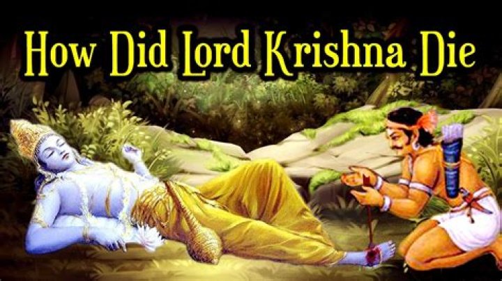 Who killed Lord Krishna?