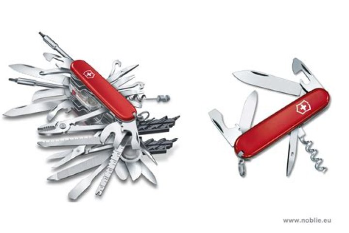 Why are Swiss Army knives red?