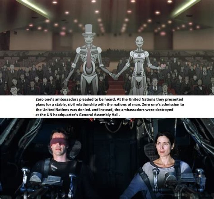 Why did the machines resurrect Neo and Trinity?