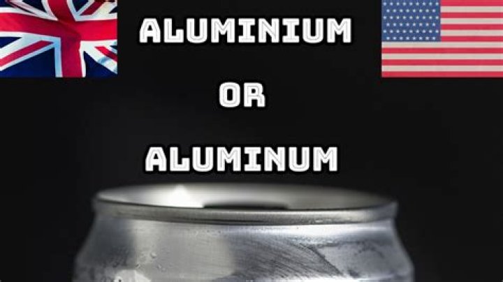 Why do British say aluminium?