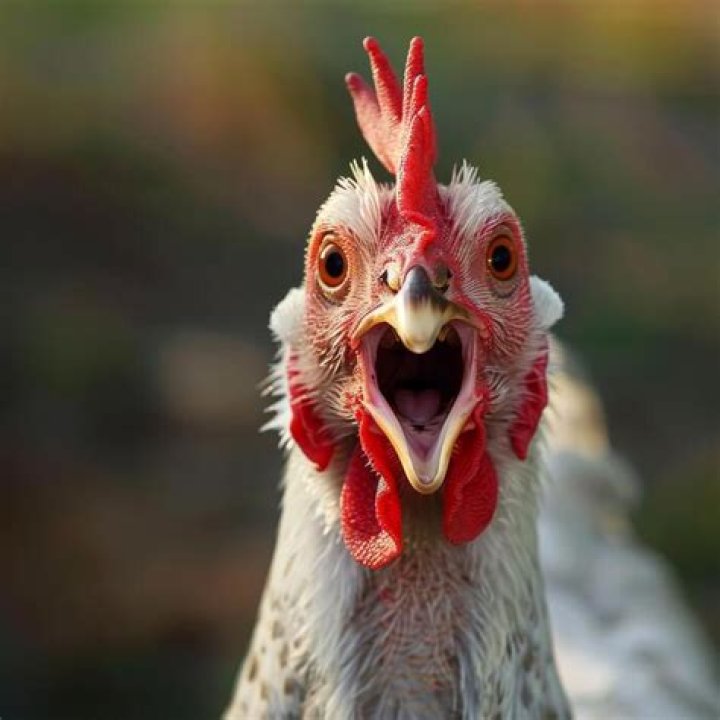 Why do chickens scream every morning?