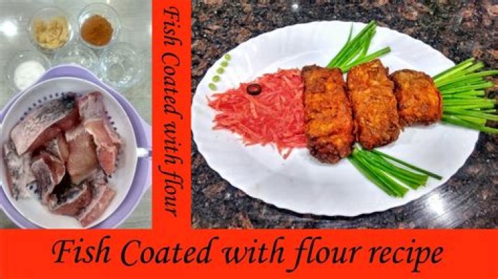 Why do we Coat fish in flour and egg before cooking?