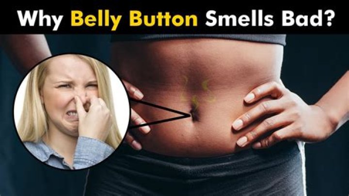 Why does my girlfriend's belly button smell?