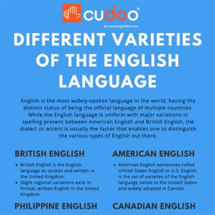 Why is it important to know the different varieties of the English language?