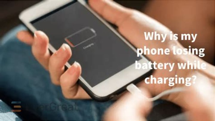 Why is my phone Losing charge so fast?