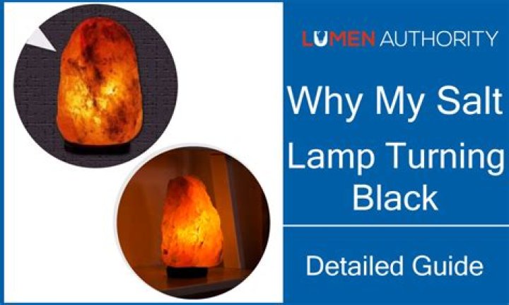 Why is my salt turning black?