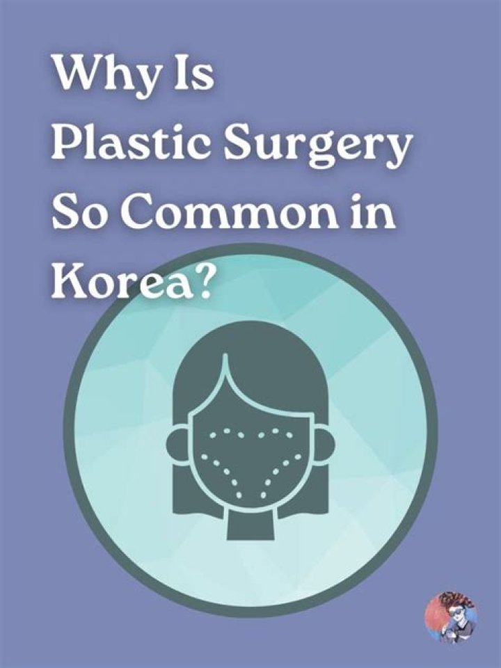 Why is plastic surgery so common in Korea?