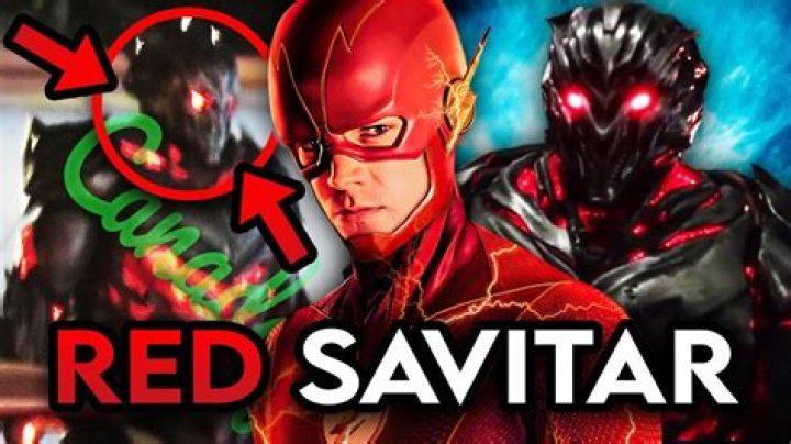 Why is Savitar's face burned?