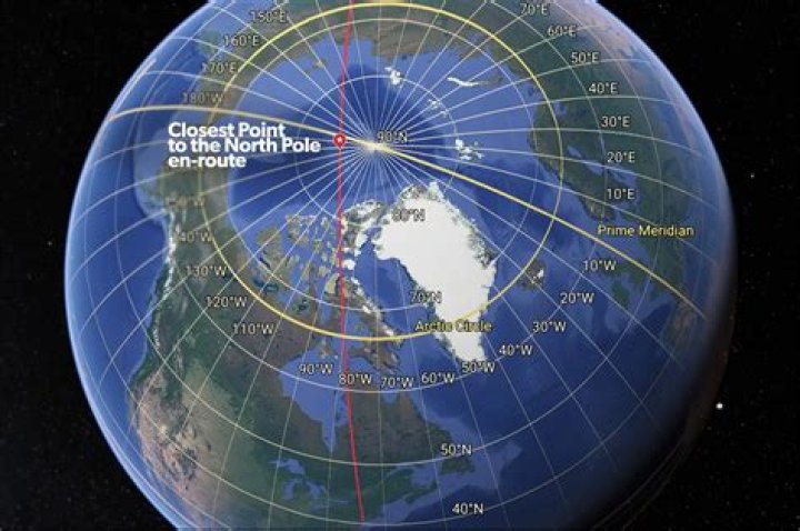 Why is there no North Pole on Google Earth?