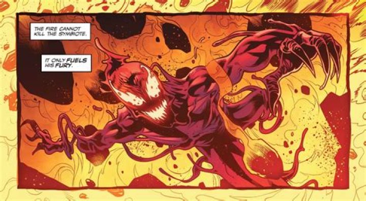 Why was Venom scared of Carnage being red?