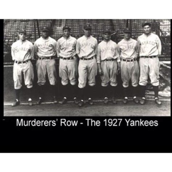 Why were the 1927 Yankees called Murderers Row?