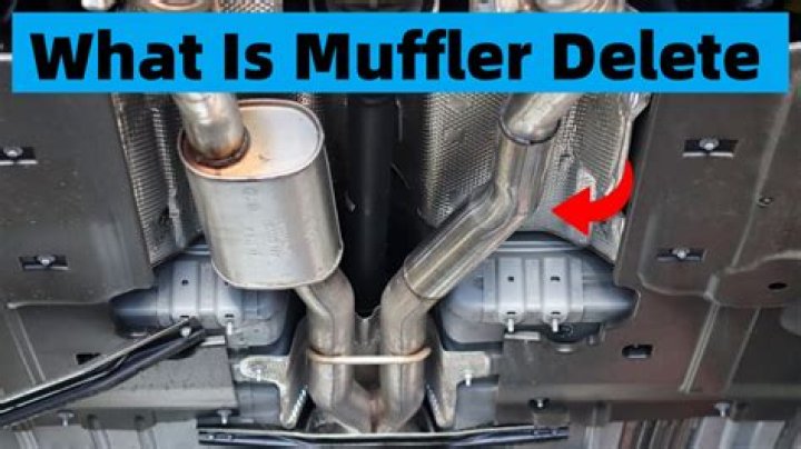 Will I get pulled over for a muffler delete?