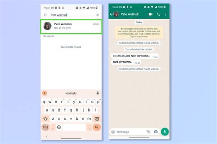 Will someone know if I unblock them on WhatsApp?